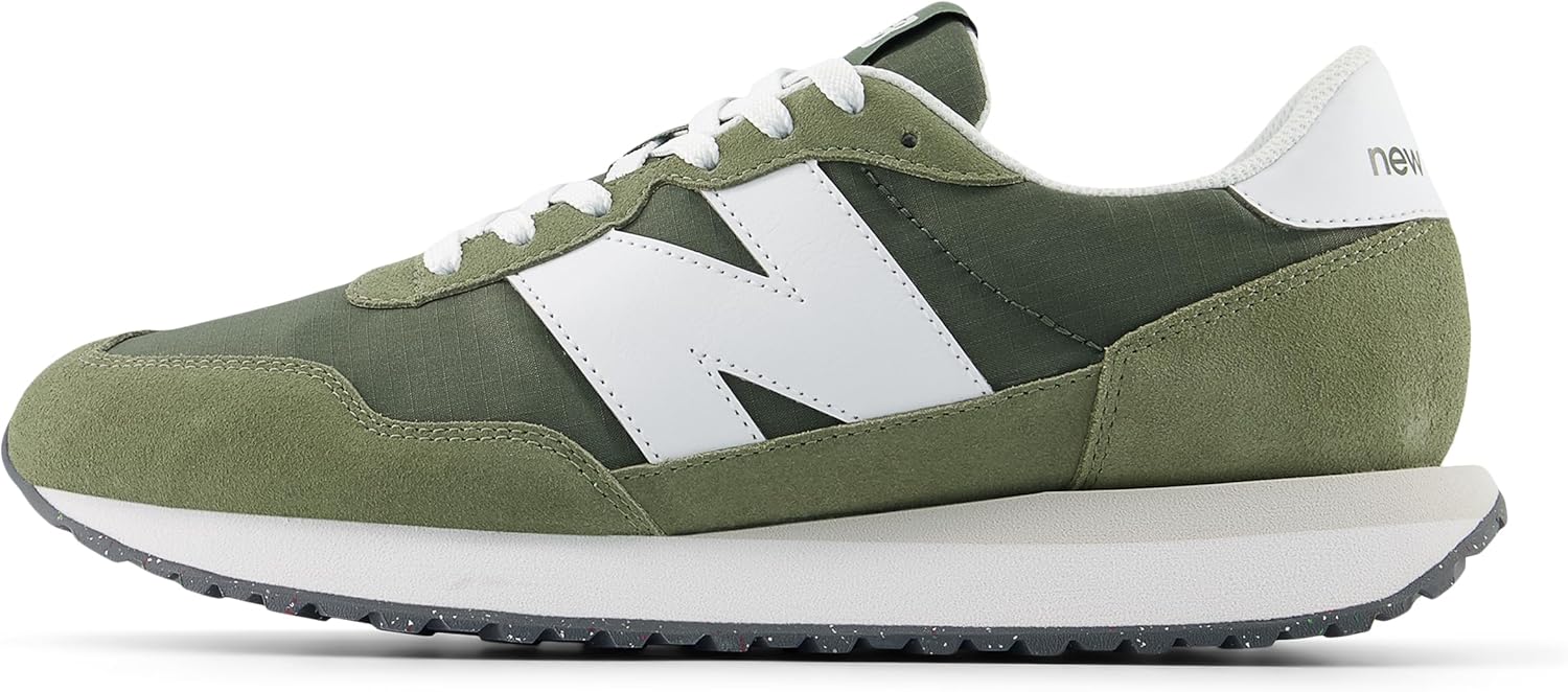 Мужские кроссовки для бега по шоссе New Balance 237 V1 Classic, белый — фото 2