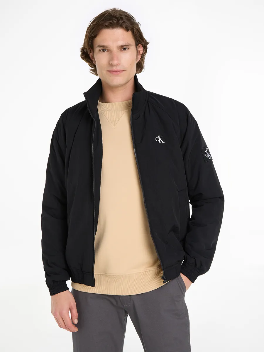 

Стеганая куртка Calvin Klein Jeans "PADDED HARRINGTON", черный