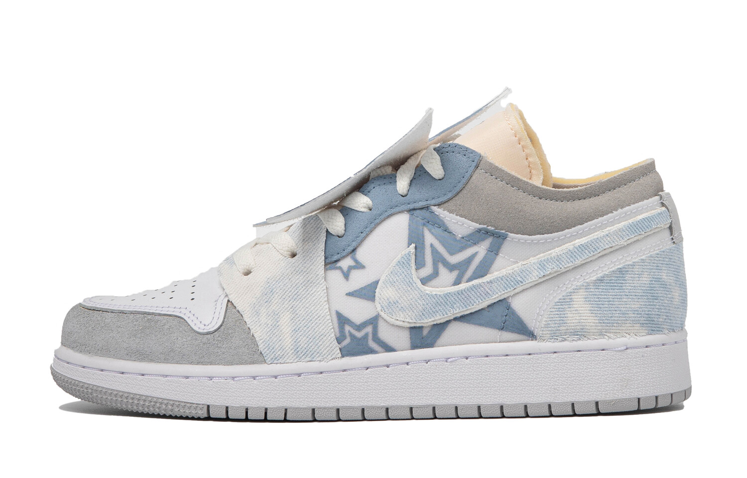 

Кроссовки Air Jordan 1 Vintage Basketball Shoes Women's Low-top Blue/white/gray, голубой, Синий, Кроссовки Air Jordan 1 Vintage Basketball Shoes Women's Low-top Blue/white/gray, голубой