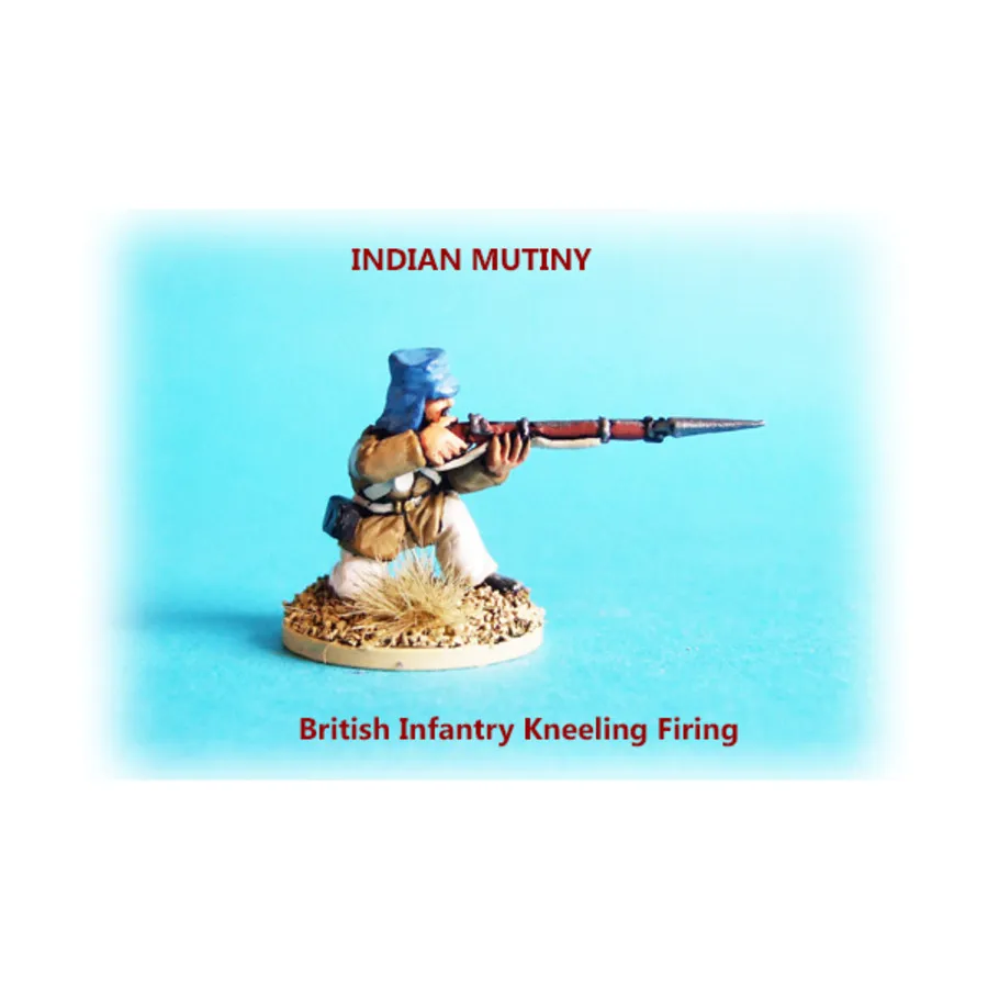 

Британская пехота с колена ведет огонь, Indian Mutiny 1857-1859 - British (28mm)