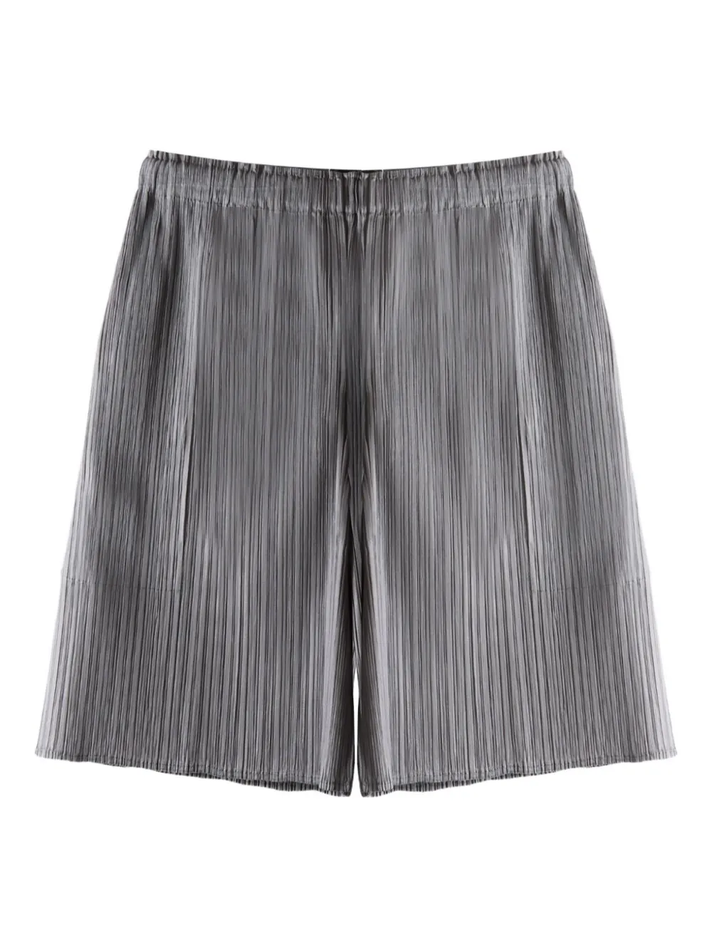 

Lucid Pleats elastic-waist shorts Pleats Please Issey Miyake, серый
