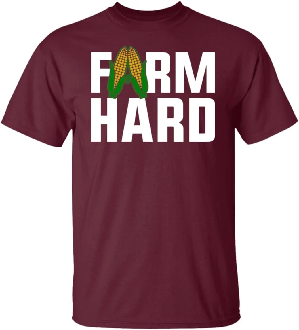 Футболка Farm Hard Funny Farming Generic, красный — фото 2