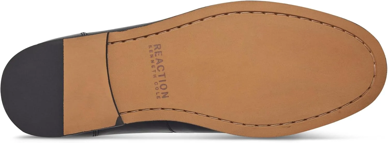 Туфли Kenneth Cole REACTION mens Estate Belt Oxford, черный — фото 3