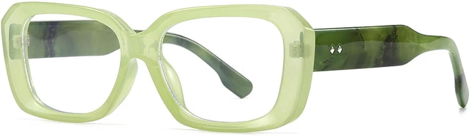 

Модные солнцезащитные очки Polygon для женщин в стиле ретро, ​​конфетные цвета, прозрачный градиент, защита от УФ-излучения UV400. Мужские солнцезащитные очки Polygon HHZZYVY, Green Clear