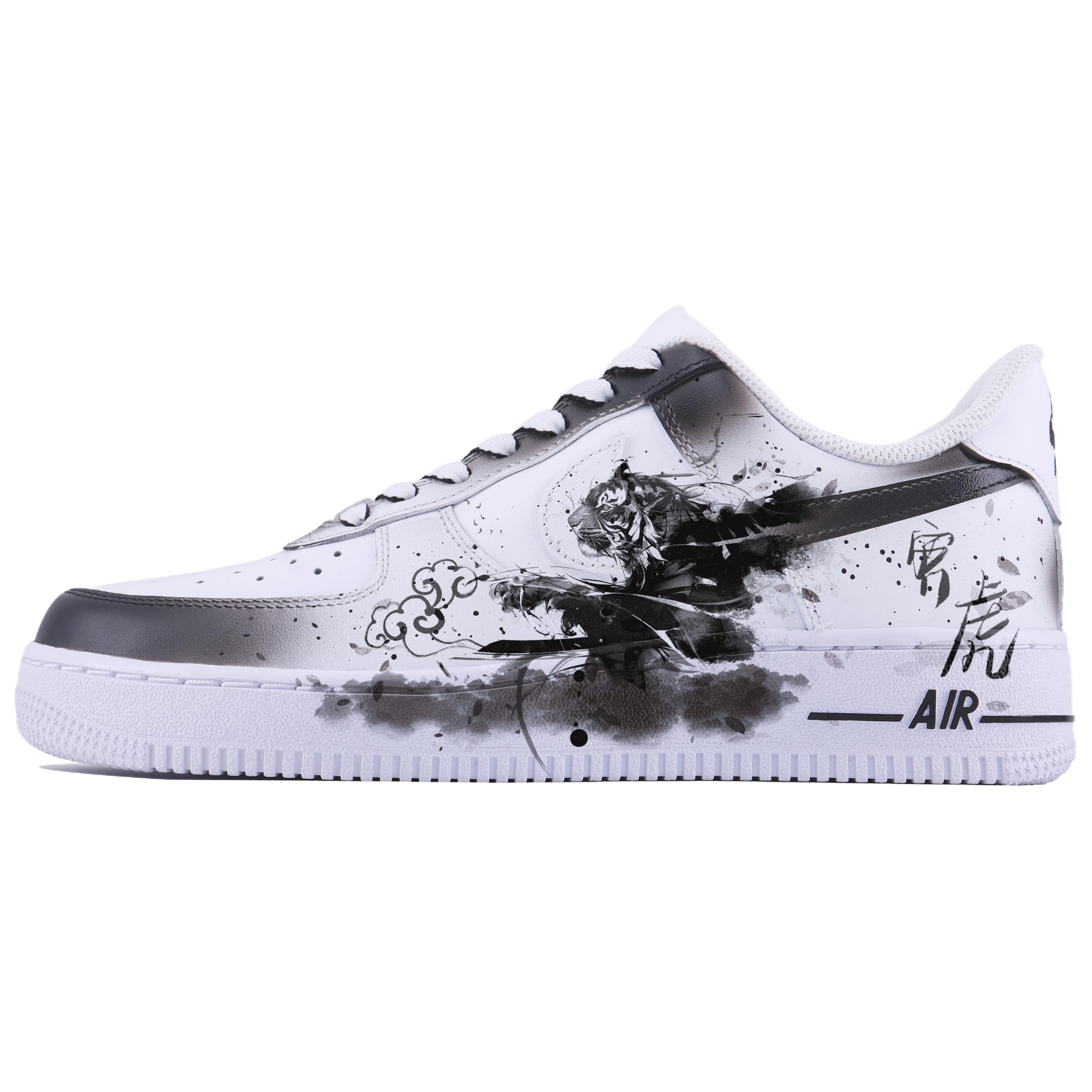 

Nike Кроссовки Air Force 1 для скейтбординга, износостойкие, белые, мужские