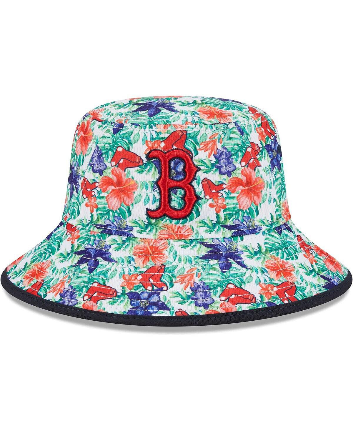

Мужская панама с цветочным принтом Boston Red Sox Tropic New Era