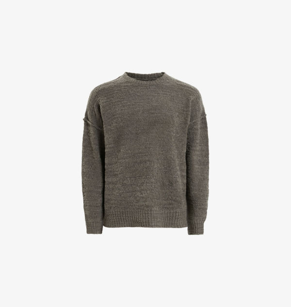 

Джемпер Chillion из шерстяной смеси со спущенным плечом Allsaints, коричневый