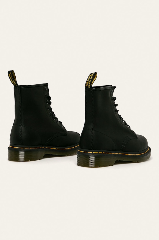 Ботинки кожаные Dr. Martens 1458, черный — фото 3