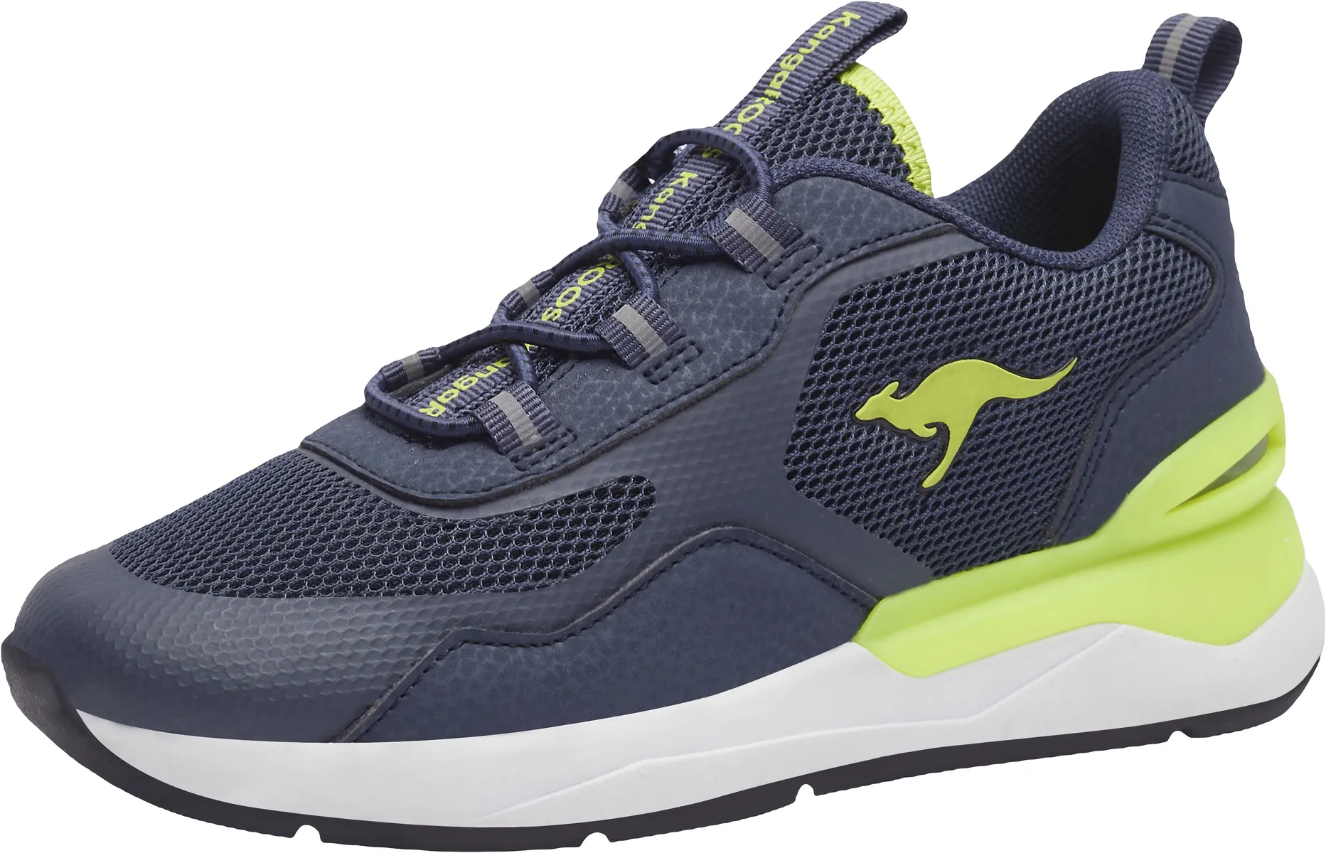 

Кроссовки KangaROOS "KD-Road", цвет Navy-Lime