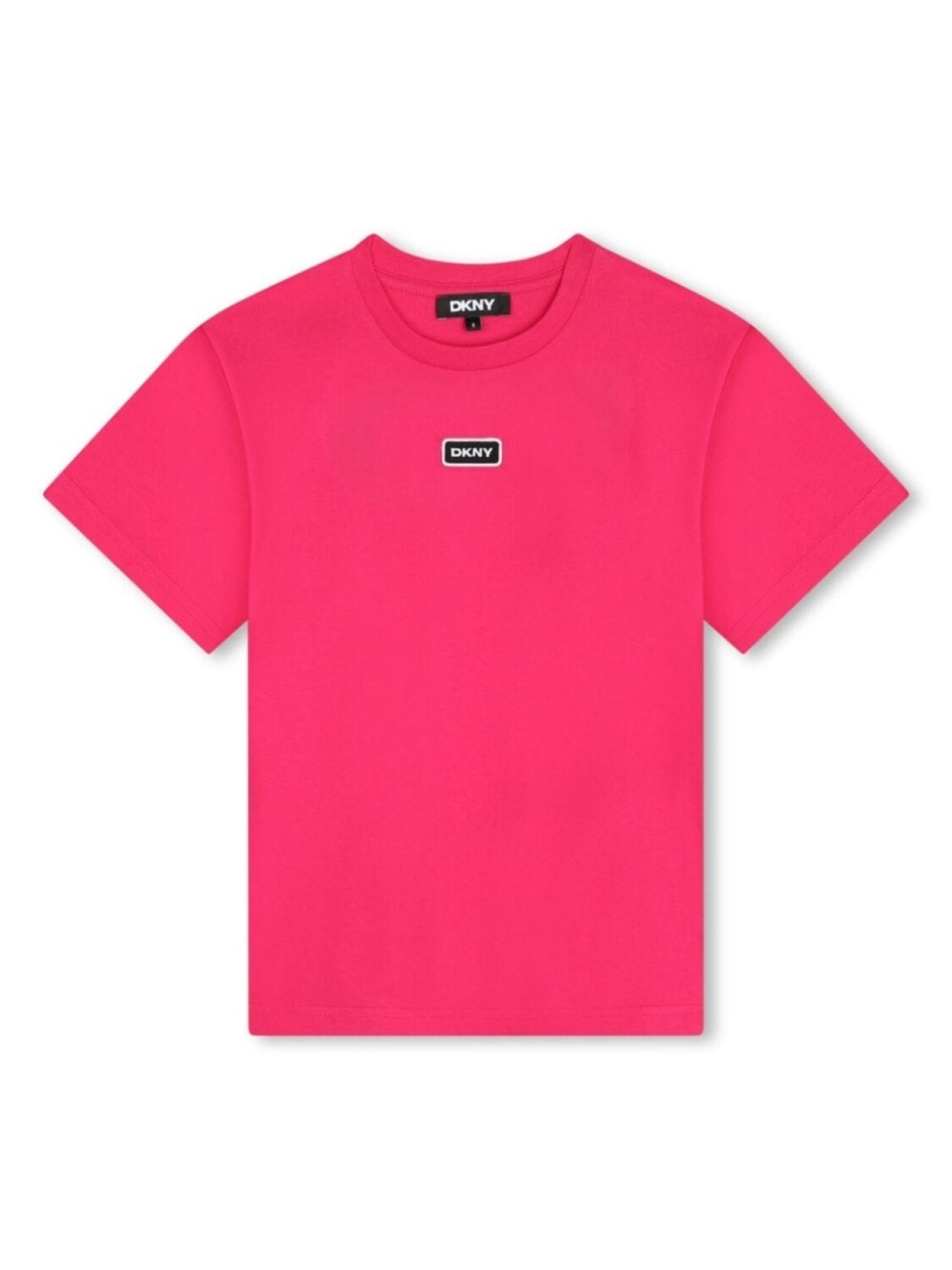 

Dkny Kids футболка с вышитым логотипом, розовый