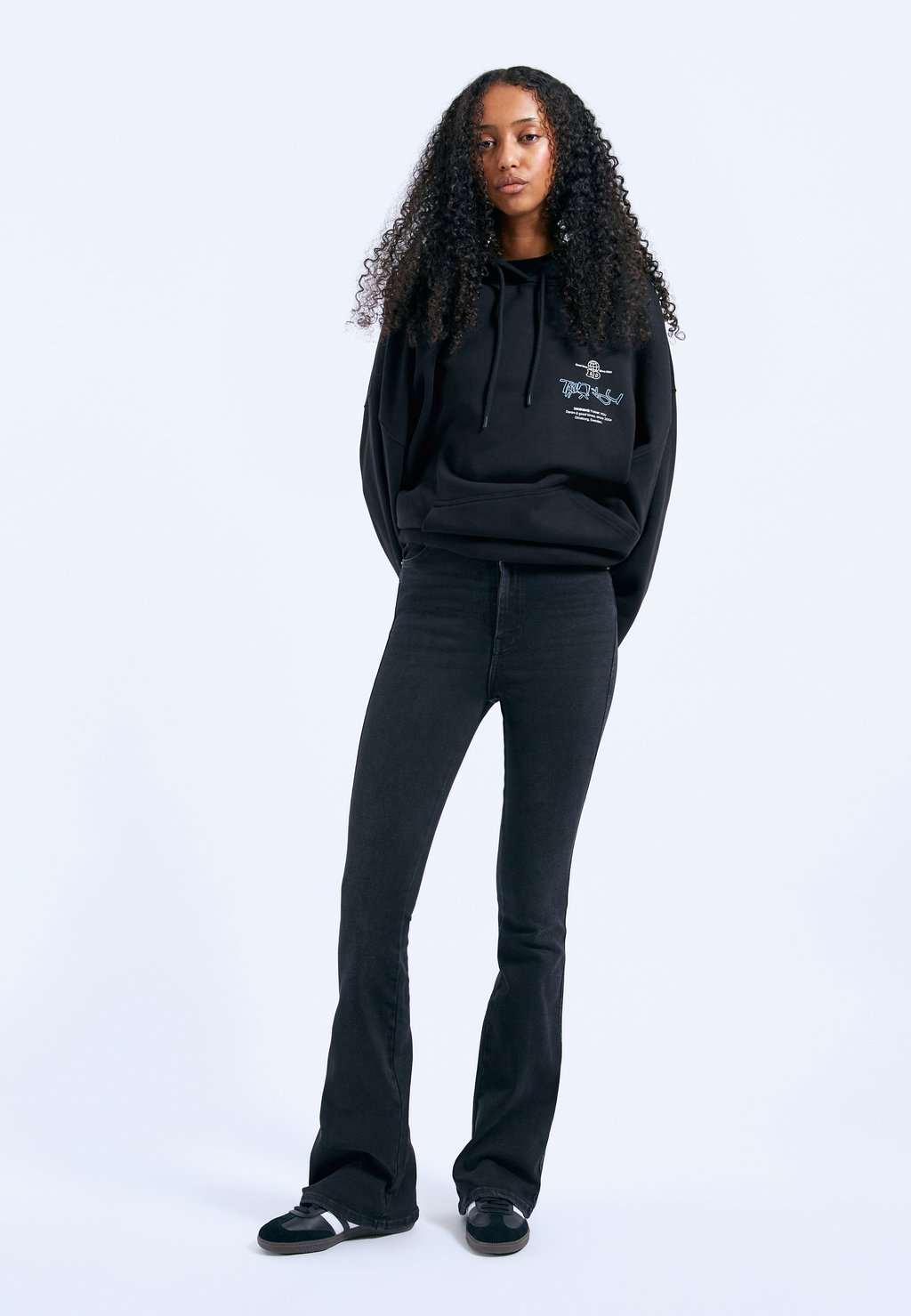 

Расклешенные джинсы MOXY FLARE Dr.Denim, черный деним