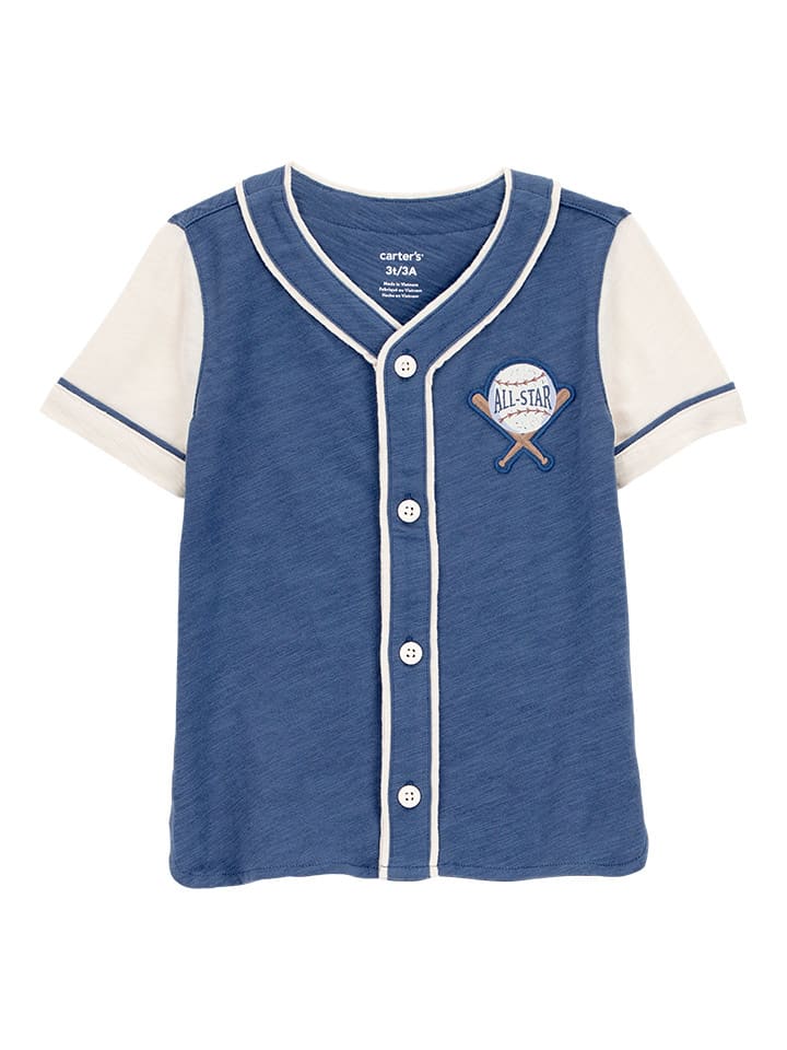 

Carter's Футболка темно-синего/белого цвета