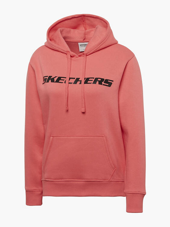 

Толстовка с капюшоном Skechers, розовый