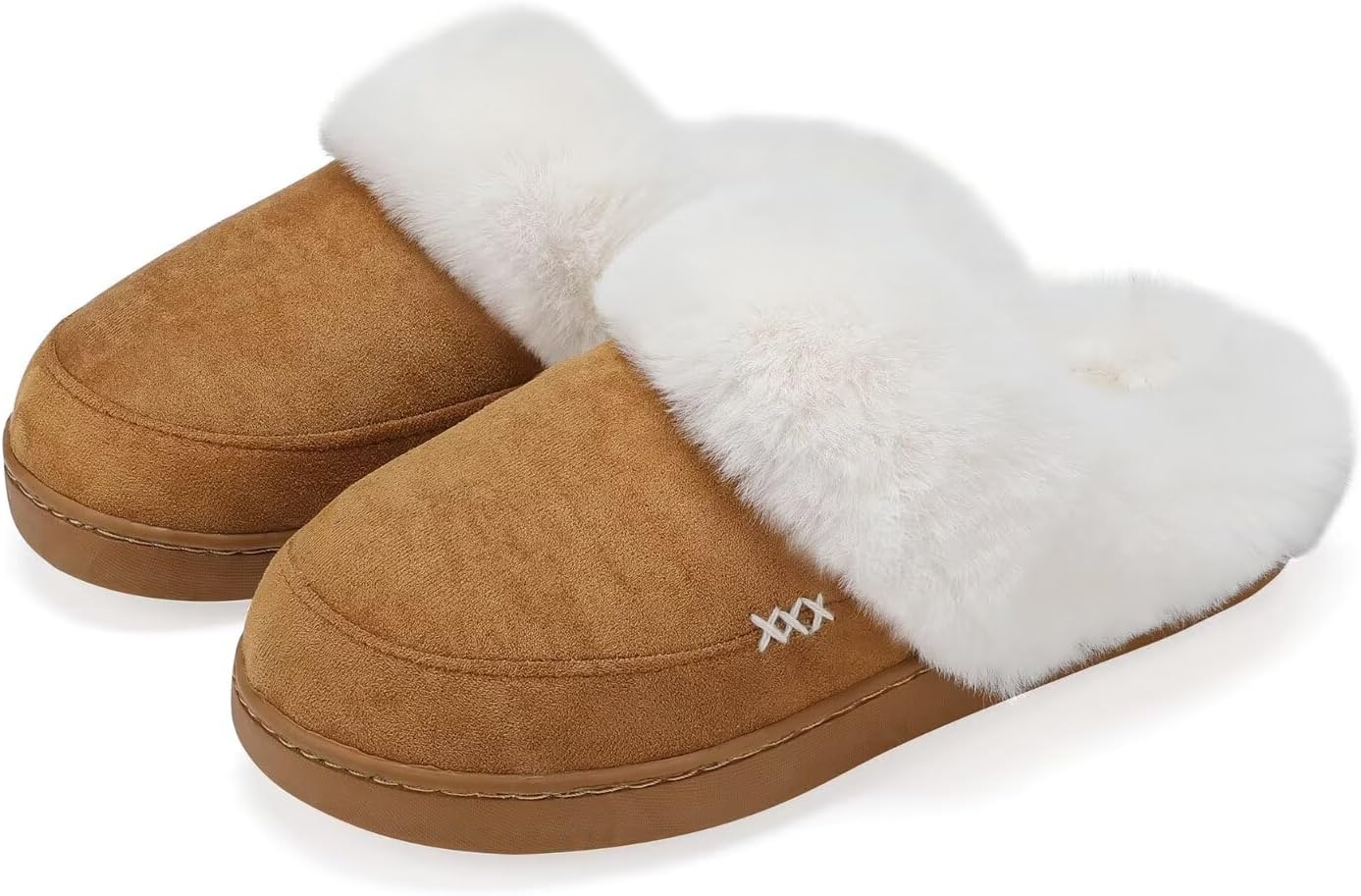 

Домашние тапочки NineCiFun для женщин и мужчин с подошвой из пены с эффектом памяти, внутренней подкладкой из искусственного меха, противоскользящей подошвой, замшевые тапочки на каждый день, теплый зимний подарок для женщин и мужчин, Camel