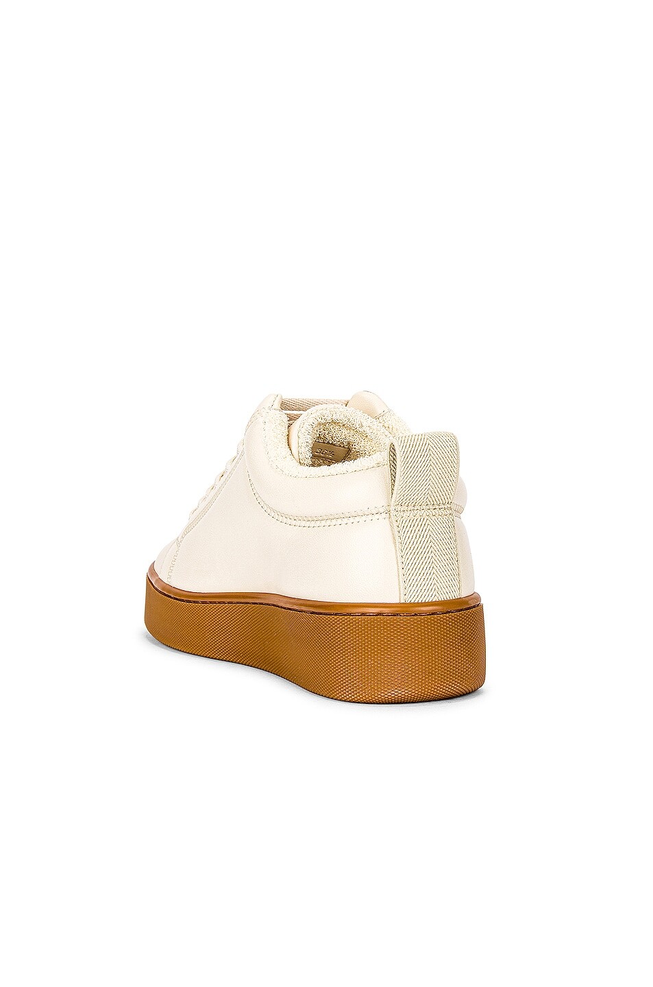 Кроссовки Bottega Veneta Lace Ups, цвет Sea Salt — фото 3
