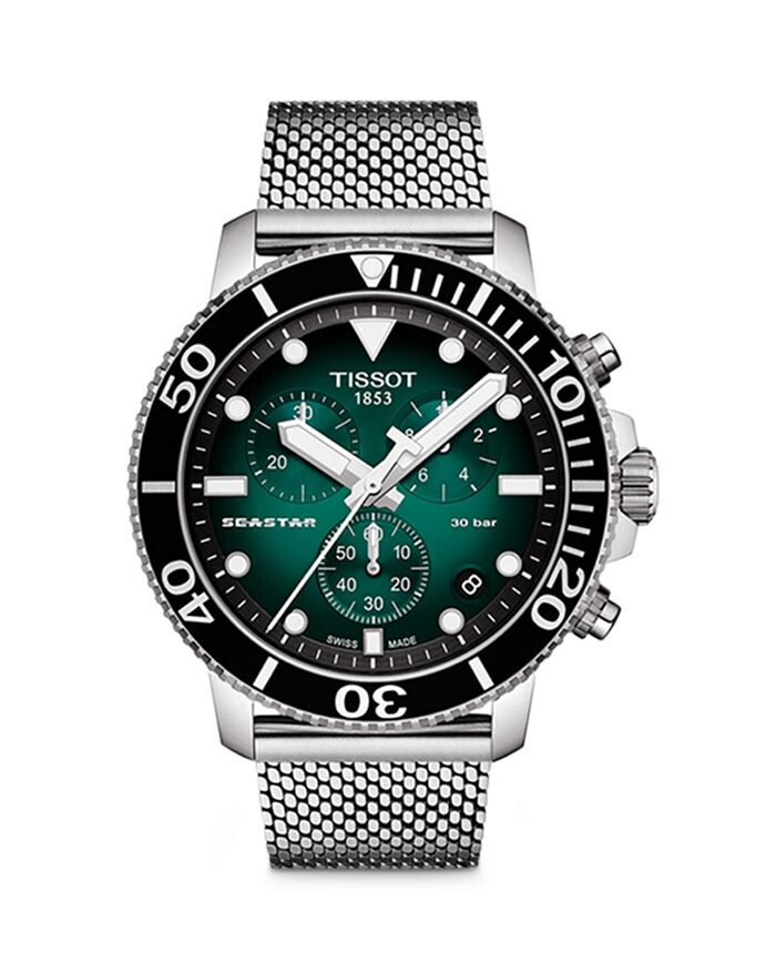 

Хронограф Seastar 1000, 45,5 мм Tissot