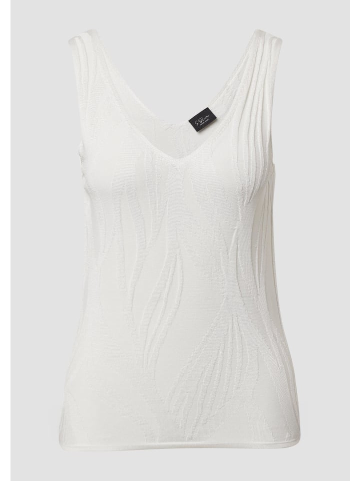 

s.Oliver Вязаный жилет цвета 0200_ecru