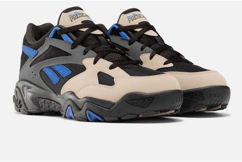 Мужские низкие кроссовки Reebok, черный/серый — фото 4