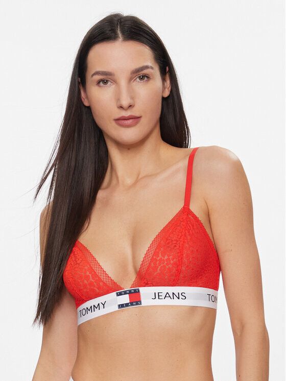 

Бюстгальтер без косточек Tommy Jeans, красный