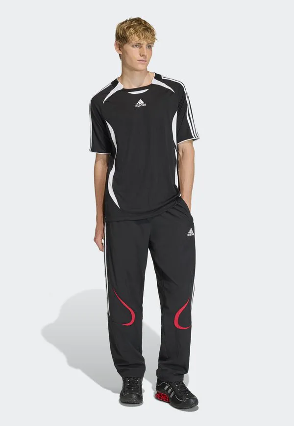 Спортивные штаны teamgeist Adidas Originals, Black White — фото 2