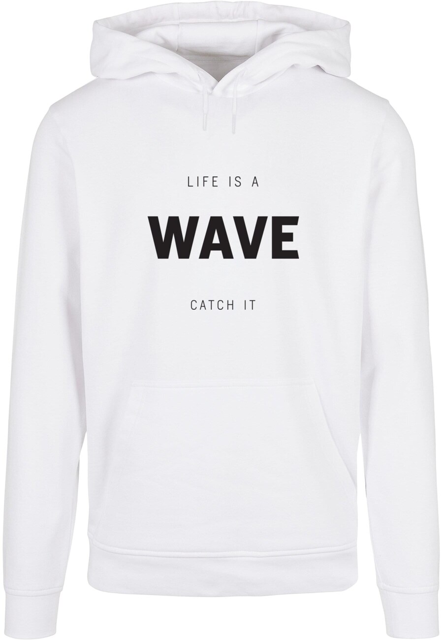 

Толстовка с капюшоном Merchcode Sweatshirt Summer - Life is a wave, белый