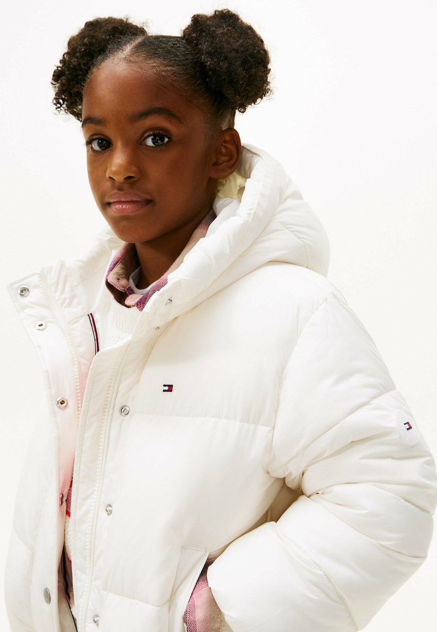 Зимняя куртка Tommy Hilfiger BRANDED PUFFER JACKET, Ivory Silk/Off-White — фото 4