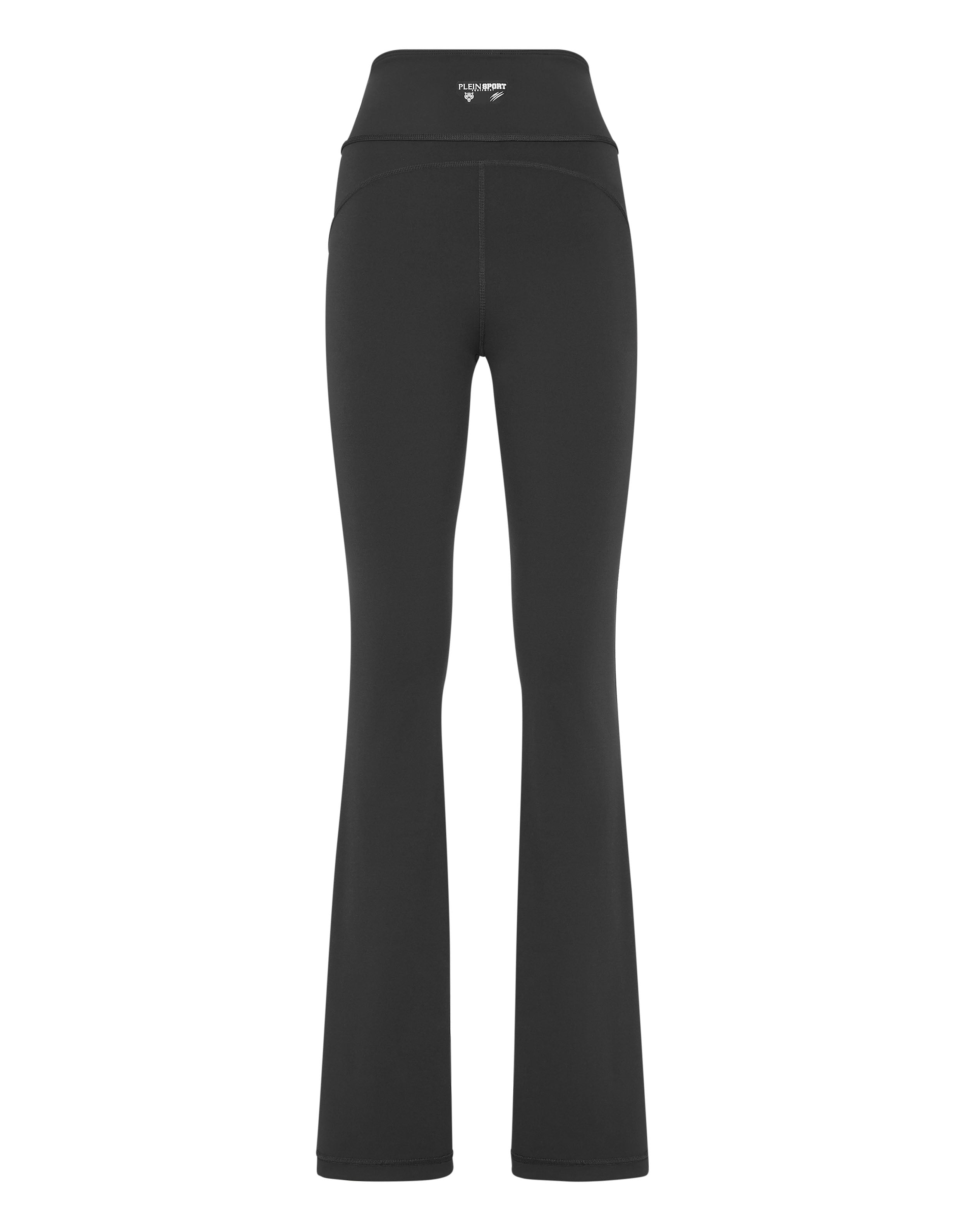 

Фитнес-леггинсы Flare с расклешенным низом PLEIN SPORT, черный