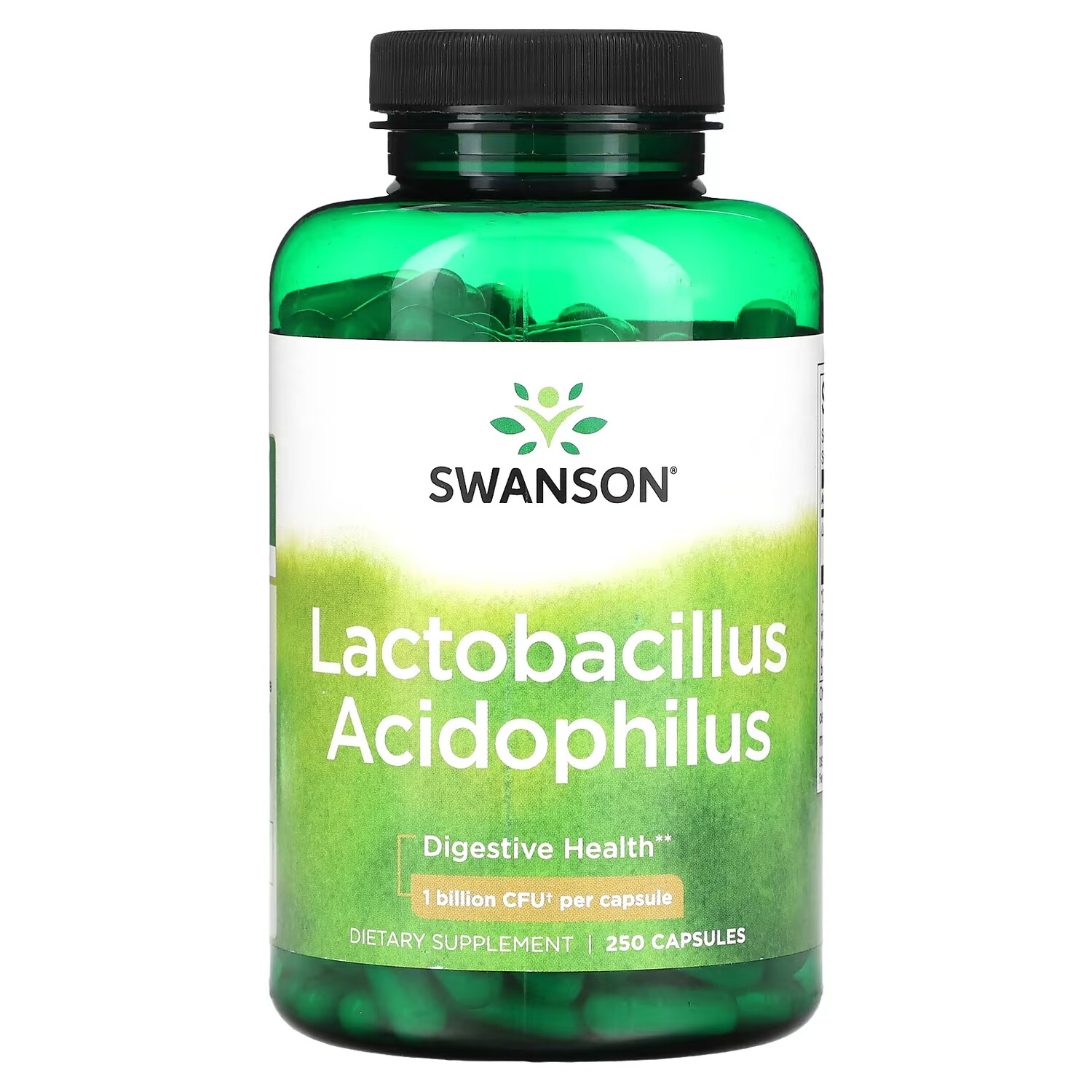 

Добавка Swanson Lactobacillus Acidophilus 1 миллиард КОЕ, 250 капсул