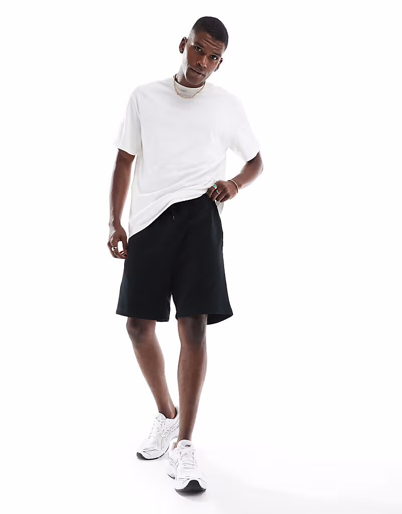 

Jack & Jones свободные спортивные шорты черного цвета