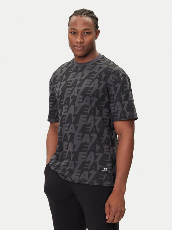 

Футболка regular fit 7M000980 AF10378 U8117 Ea7 Emporio Armani, серый