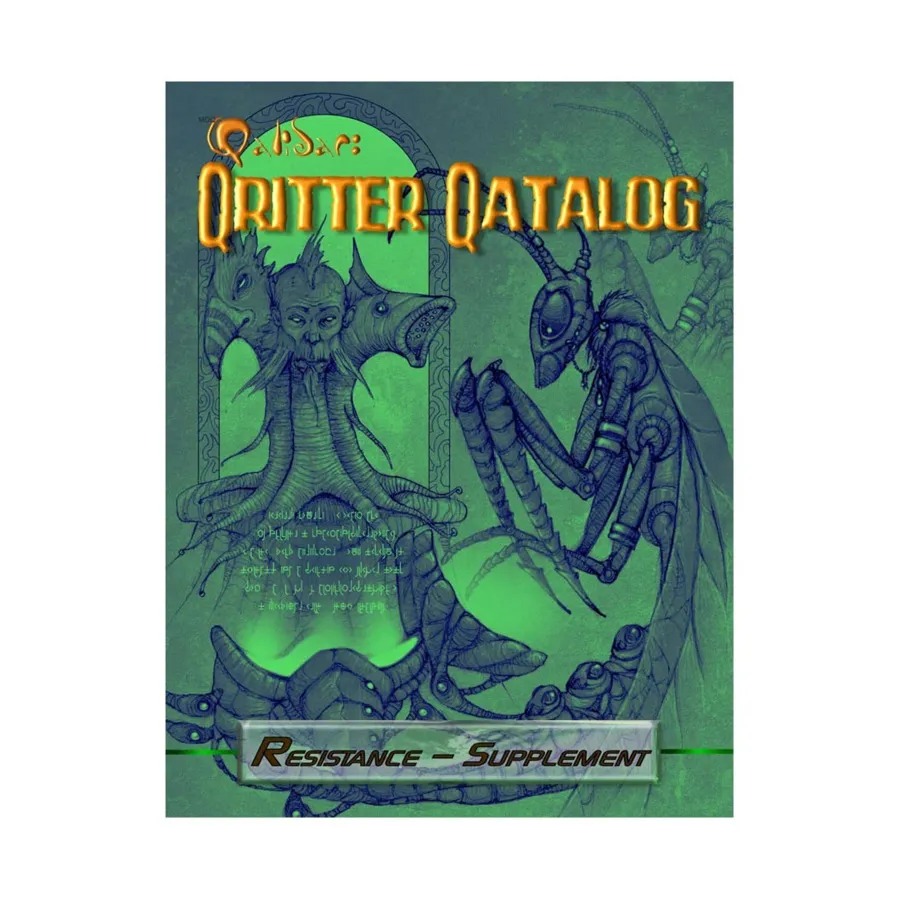 

Qalidar - Qritter Qatalog, Roleplaying Games (Peryton Publishing), мягкая обложка