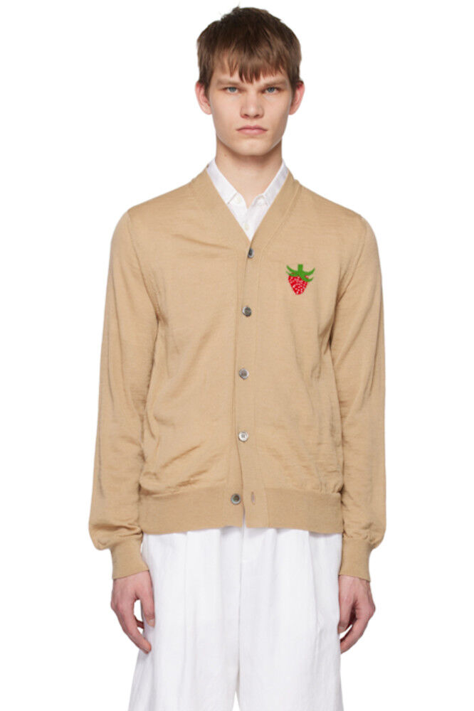 

Бежевый кардиган Brett Westfall Edition Comme des Garçons Shirt
