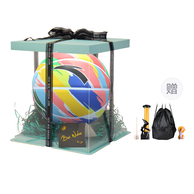 

Баскетбольный мяч Rubber+Nylon унисекс размер 5 тренировочный ANTA