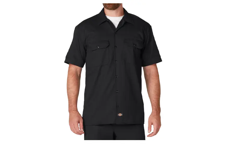 

Рубашка мужская черная Dickies, черный