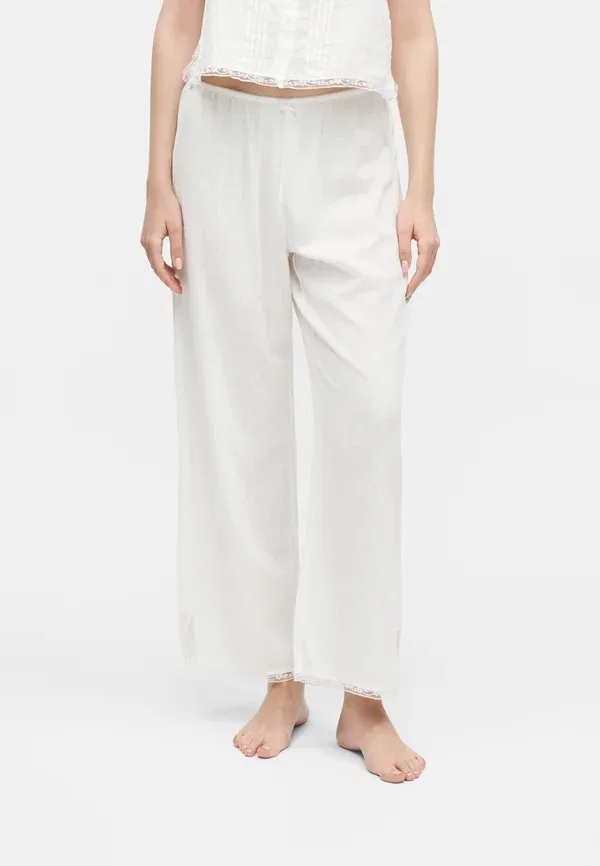 Пижамные штаны Gap, new off white, новый светло-бежевый