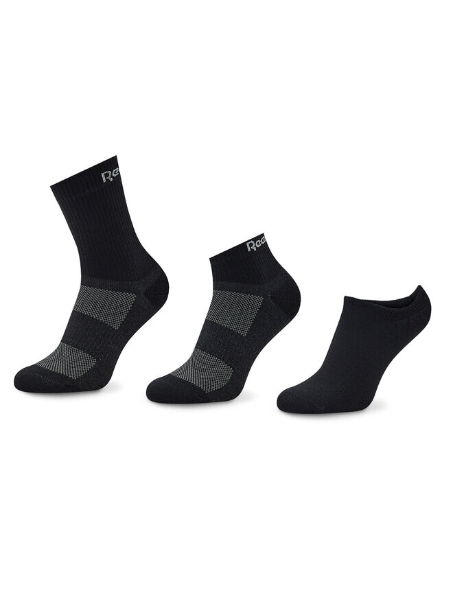 

Носки Active Foundation Ankle Socks 3 Pairs Reebok, черный