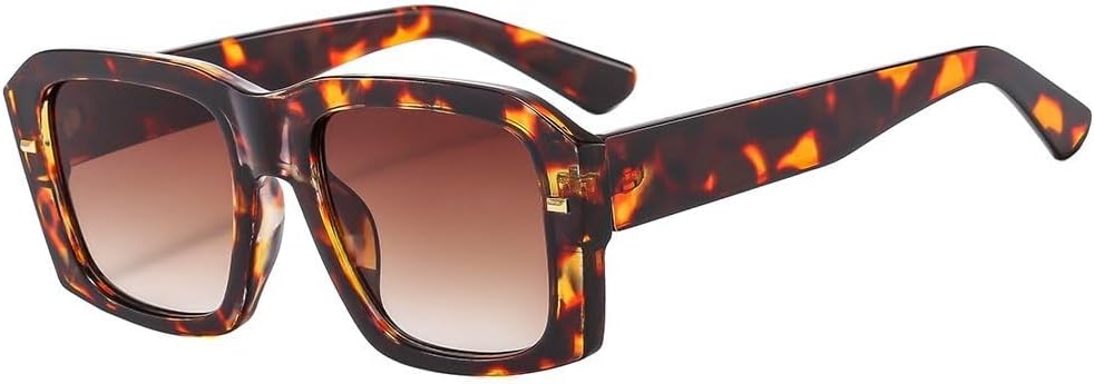 

Разноцветные прямоугольные солнцезащитные очки для женщин и мужчин, синие, дорожные, фиолетовые, женские, зеленые, мужские, ретро, ​​дизайнерские, роскошные GHVWYX, Leopard