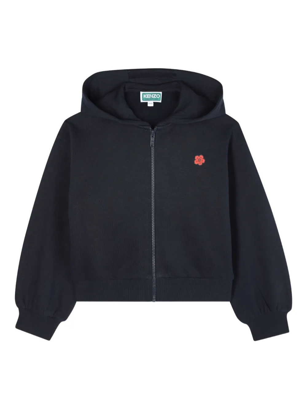 Спортивный костюм с капюшоном и графичным принтом Kenzo Kids, синий — фото 4