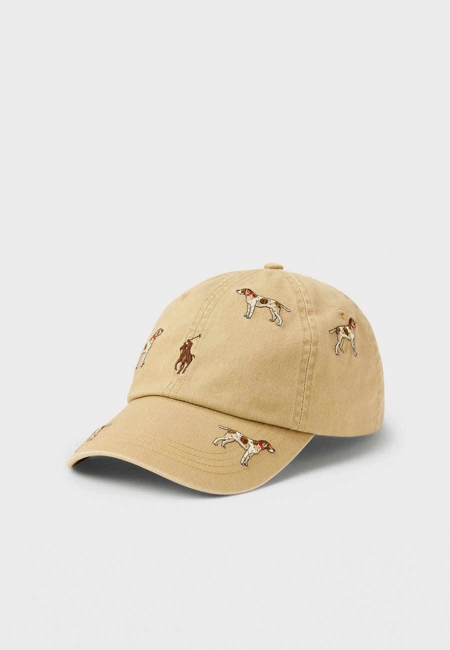 

Бейсболка Polo Ralph Lauren DOG-EMBROIDERED TWILL BALL CAP, Cafe Tan/Hound Aoe/Taupe