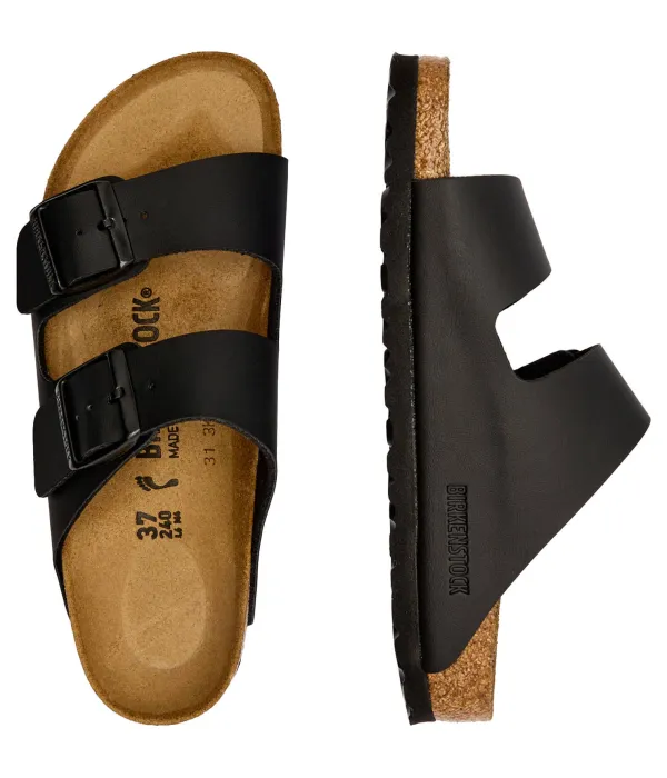 Тапочки Аризона Narrow fit Birkenstock, черный — фото 4