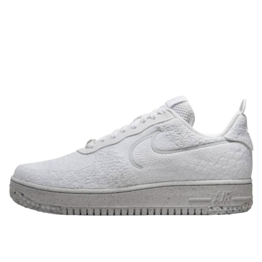 NIKE Кроссовки Air Force 1 Low Crater Flyknit White Platinum Tint