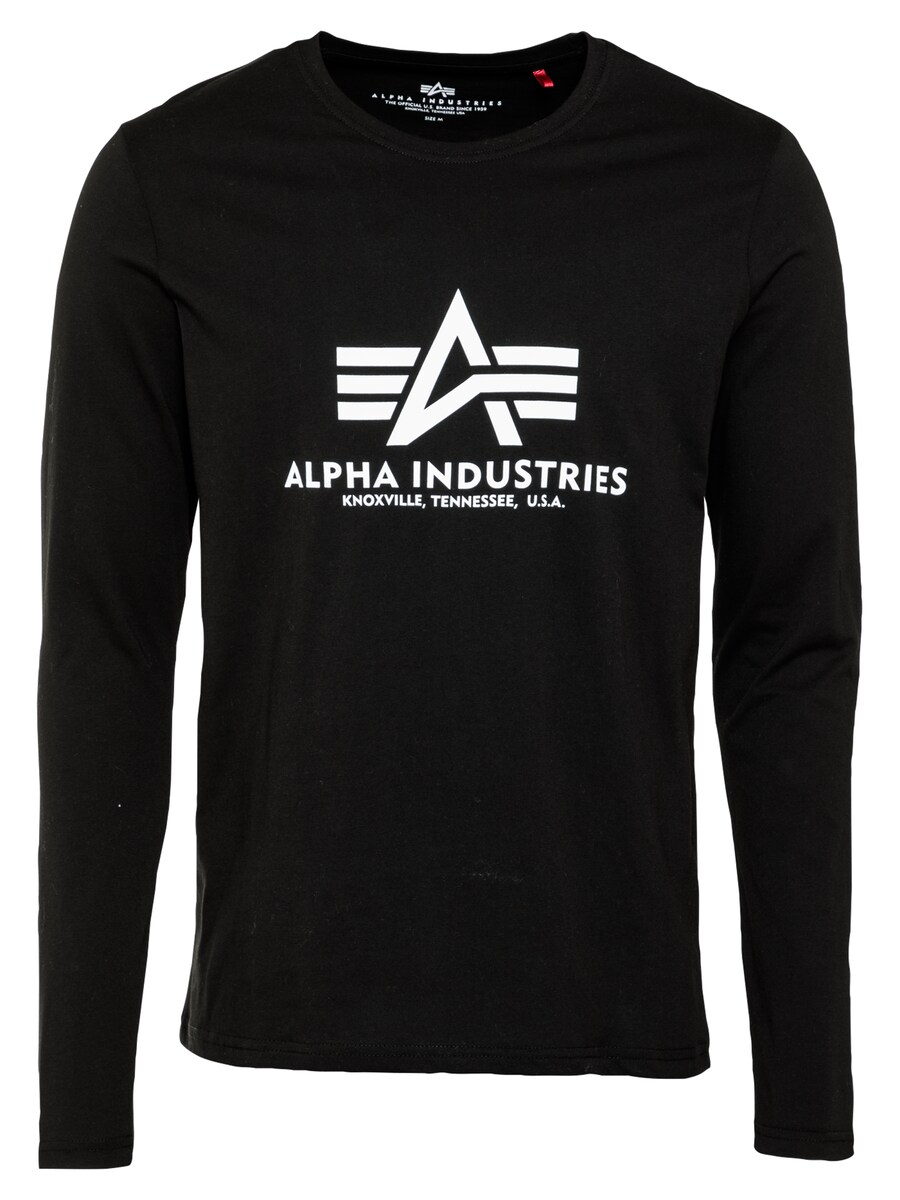 

Рубашка обычного кроя ALPHA INDUSTRIES, черный