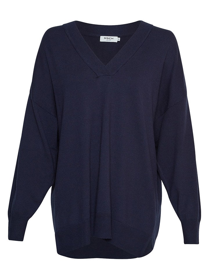 

Пуловер MOSS COPENHAGEN Pullover Neila Rachelle, темно-синий