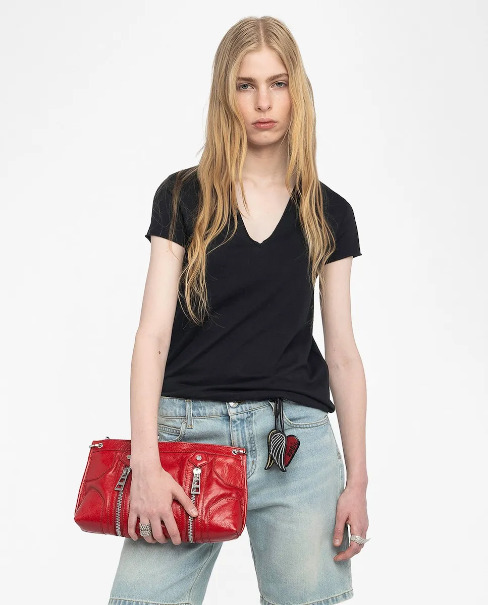 

Женская футболка Story с короткими рукавами Zadig & Voltaire, черный