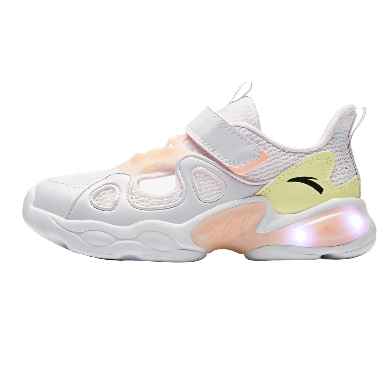 

Детские сандалии Wing Flash Kids' Antakids, белый/розовый/желтый
