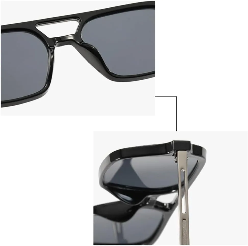 

Женские солнцезащитные очки в маленькой квадратной оправе, модные солнцезащитные очки в винтажном стиле с ажурным леопардовым принтом, синие MTZJH, Orange Blue