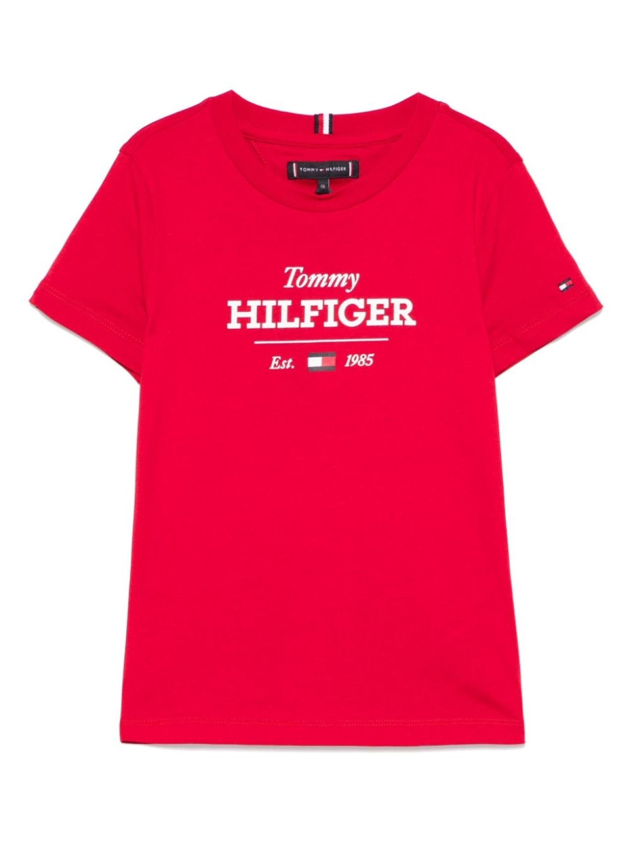 

Tommy Hilfiger Junior футболка с логотипом, красный