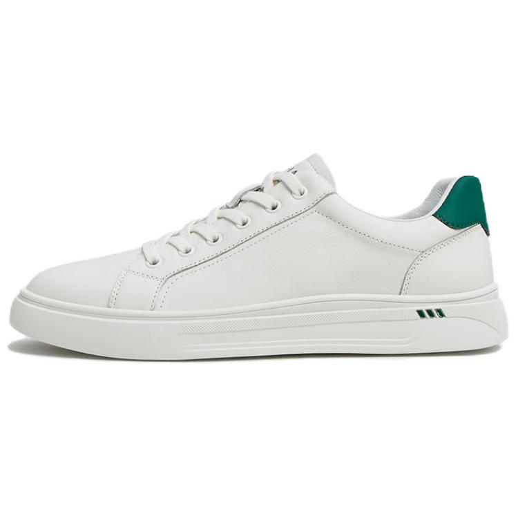 

Скользоустойчивые мужские кедры для скейтбординга Low Top Tata, белый/зеленый