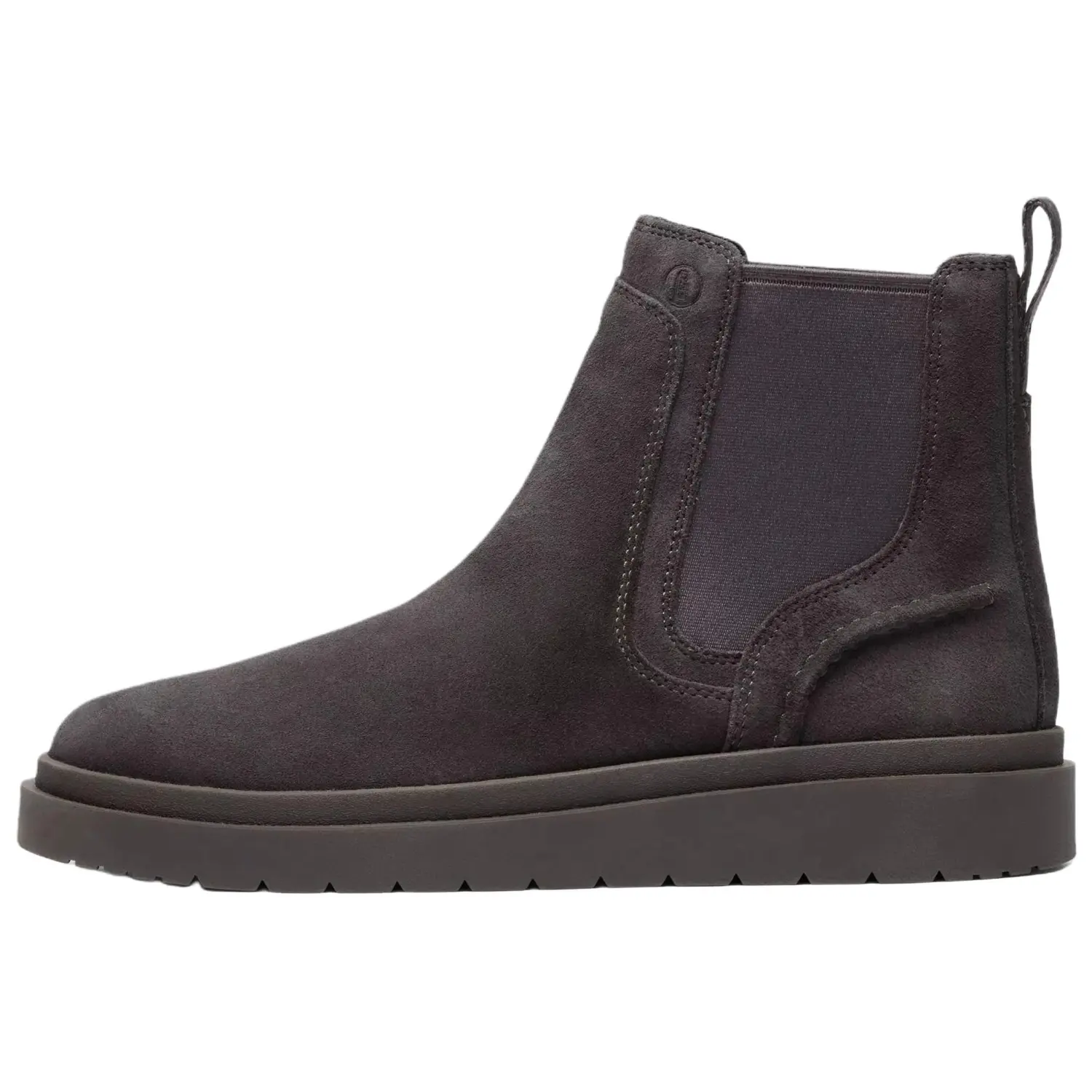 

Clarks Мужские короткие ботинки челси Polden Easy, темно-серый