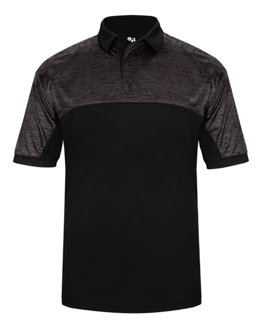 

Поло с тональным переходом Badger, цвет black/ black tonal blend